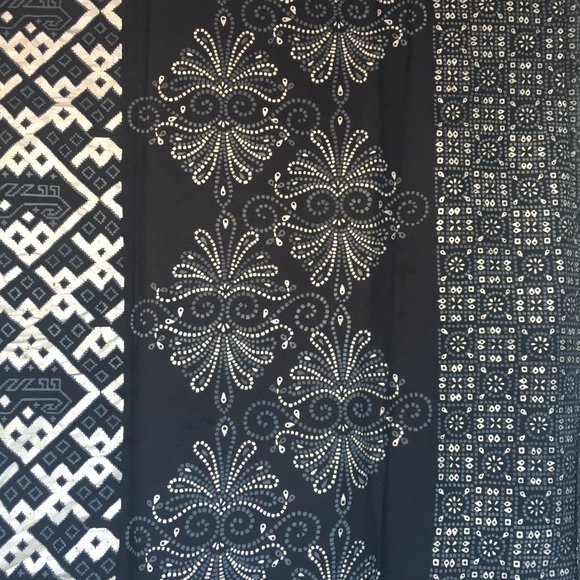 370- Papa We Love You ❤Vancouver Boho Vest & Navy & Silver Wrap - Picture 7 of 11